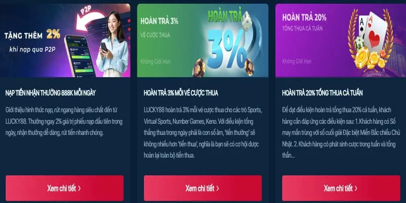 Thưởng Nạp Lại Hấp Dẫn